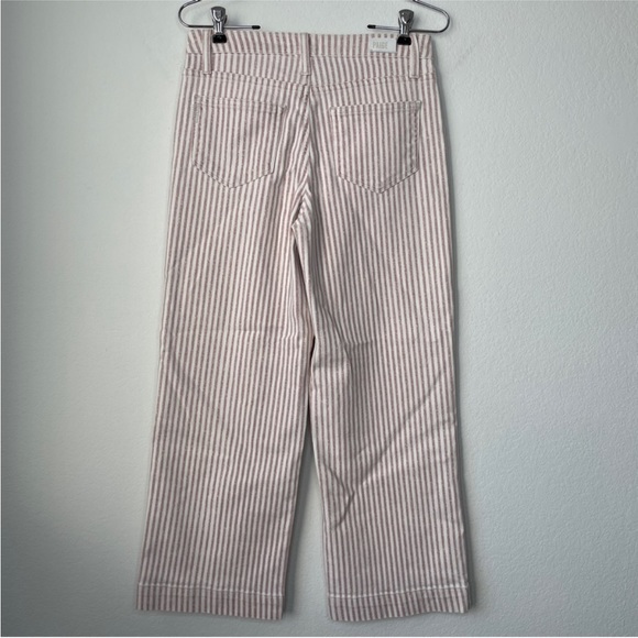 PAIGE pink stripped jeans so cute - Picture 2 of 2